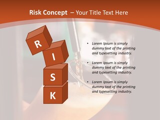 Technology Heat White PowerPoint Template