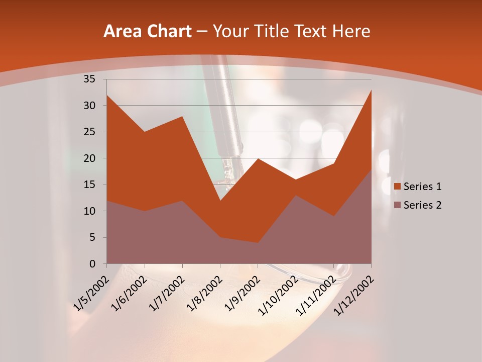 Technology Heat White PowerPoint Template