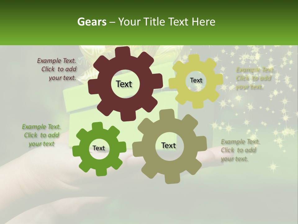 Electric Part Air PowerPoint Template