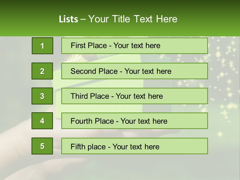 Electric Part Air PowerPoint Template