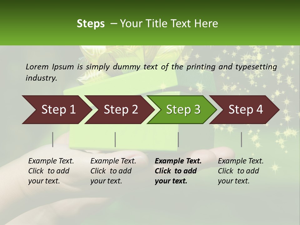 Electric Part Air PowerPoint Template
