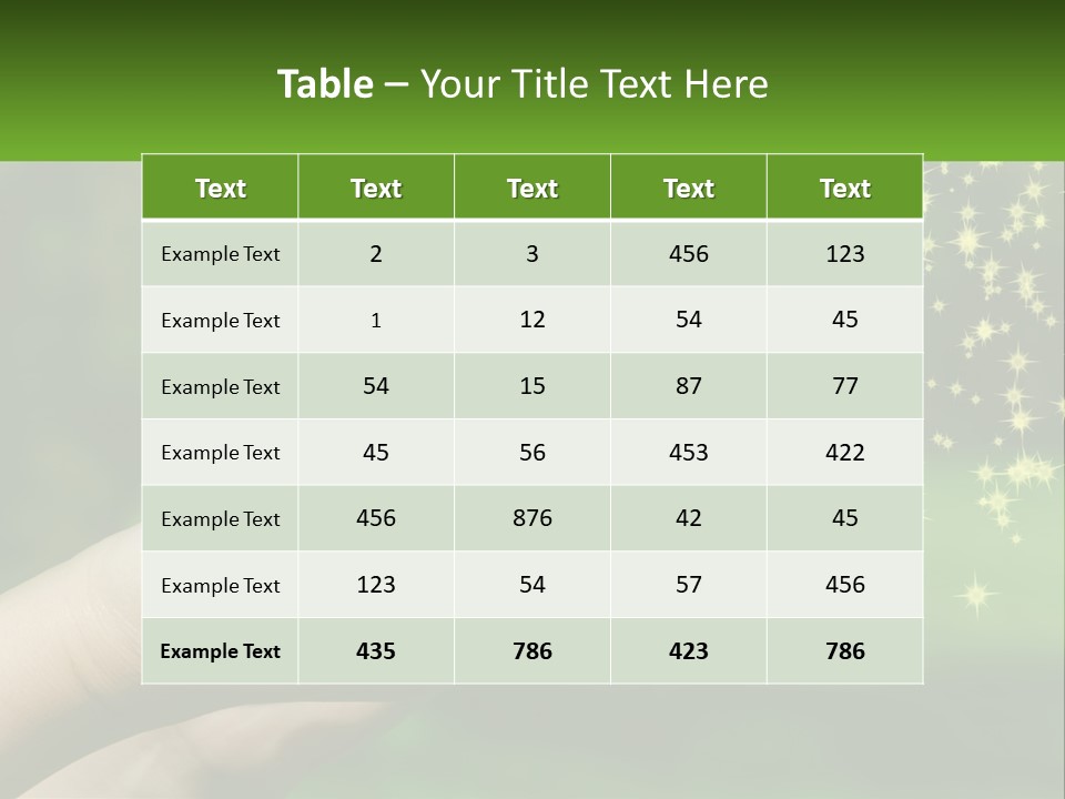 Electric Part Air PowerPoint Template