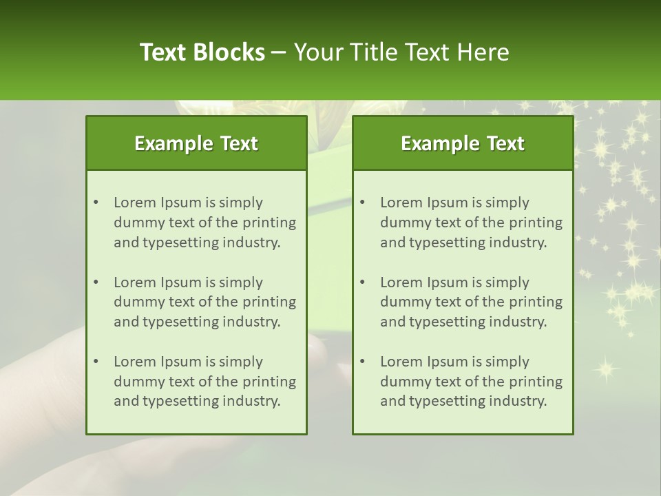 Electric Part Air PowerPoint Template