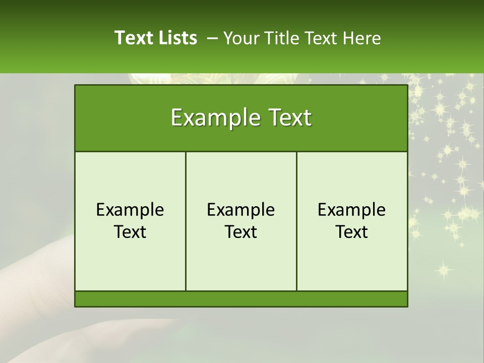Electric Part Air PowerPoint Template