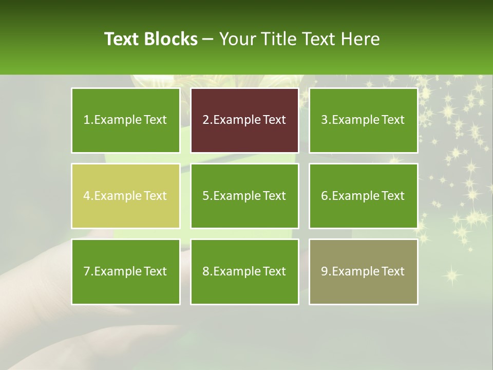 Electric Part Air PowerPoint Template