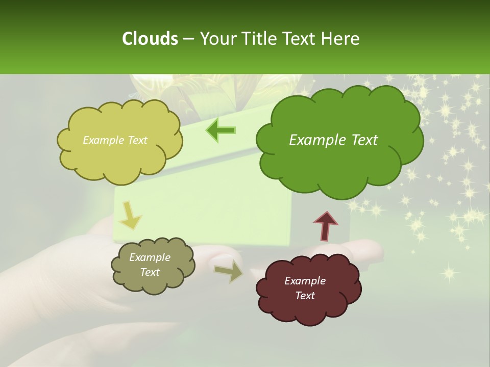 Electric Part Air PowerPoint Template