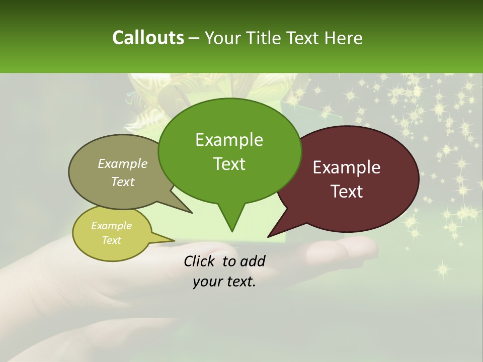 Electric Part Air PowerPoint Template