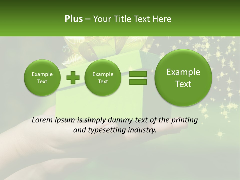Electric Part Air PowerPoint Template