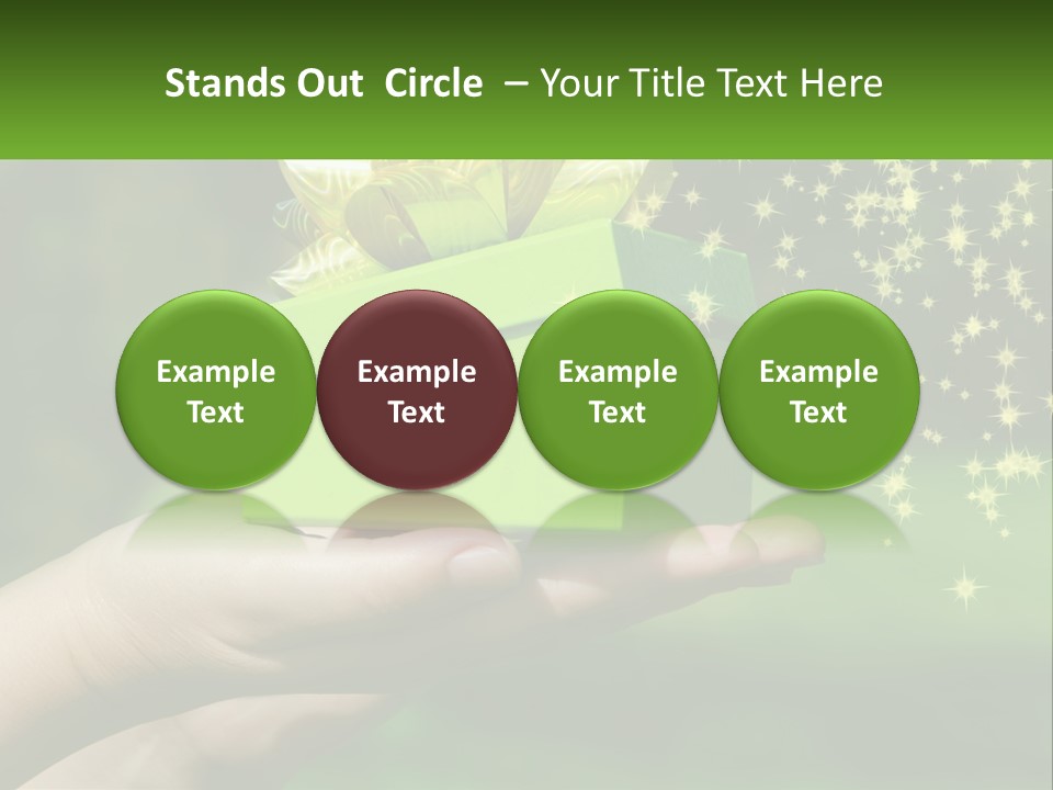 Electric Part Air PowerPoint Template