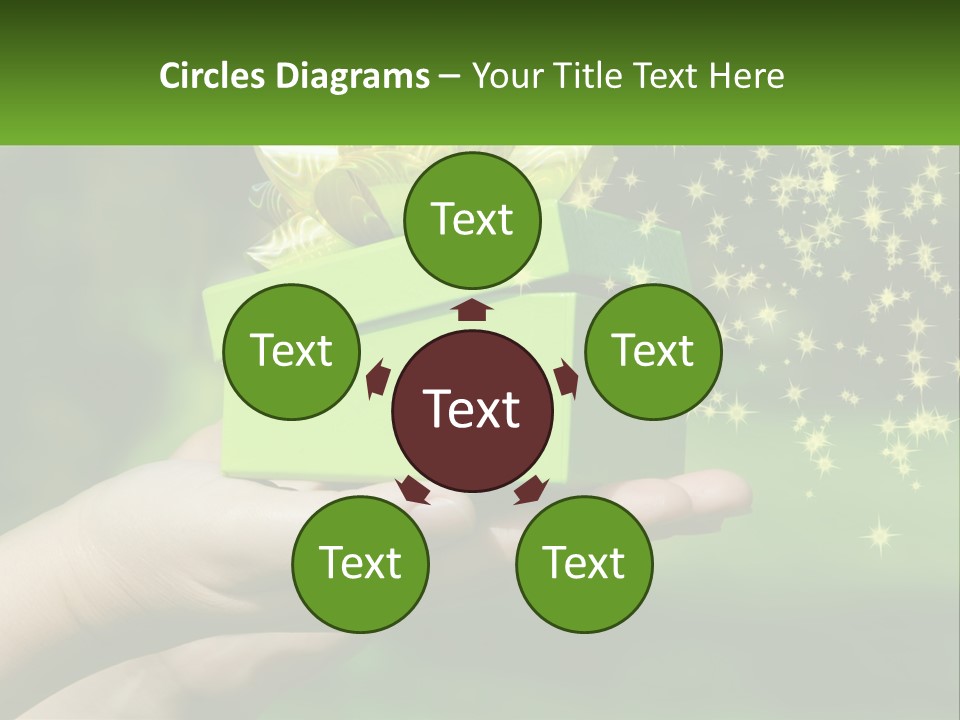 Electric Part Air PowerPoint Template