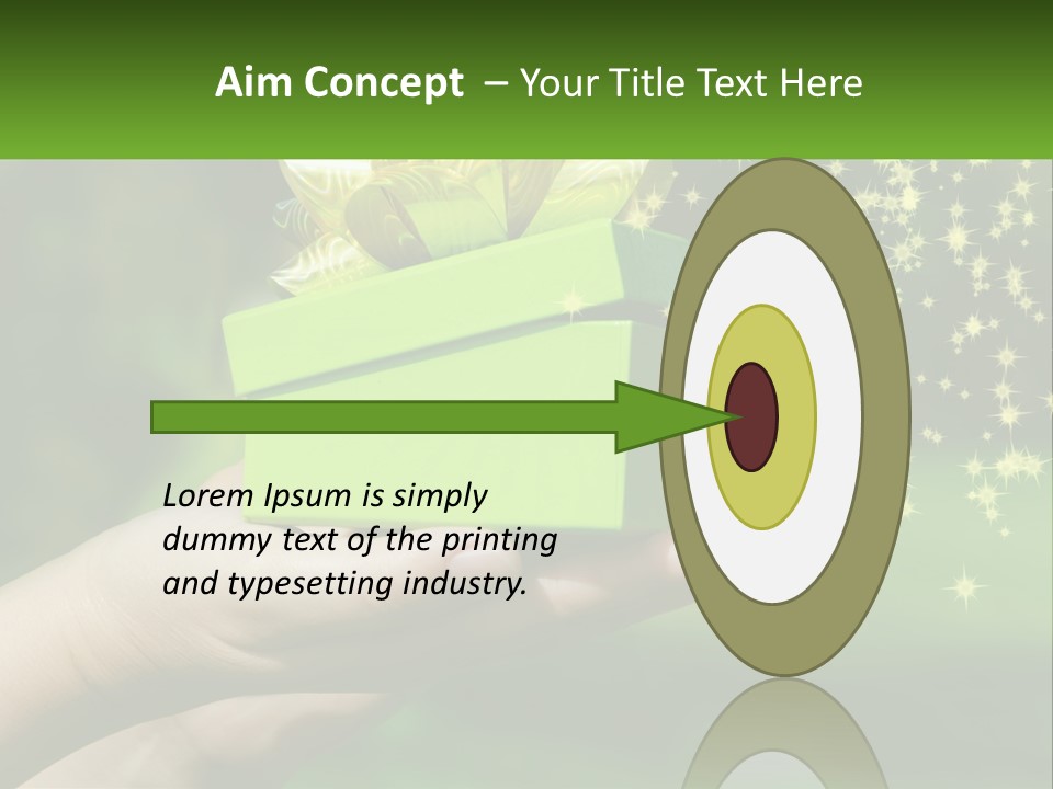 Electric Part Air PowerPoint Template