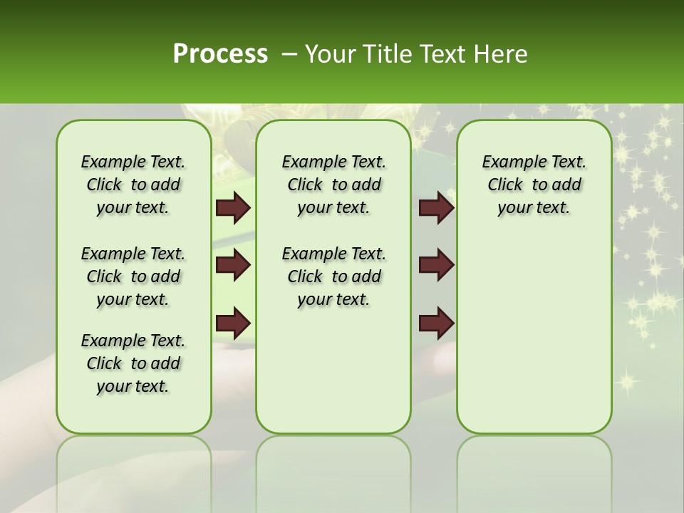 Electric Part Air PowerPoint Template