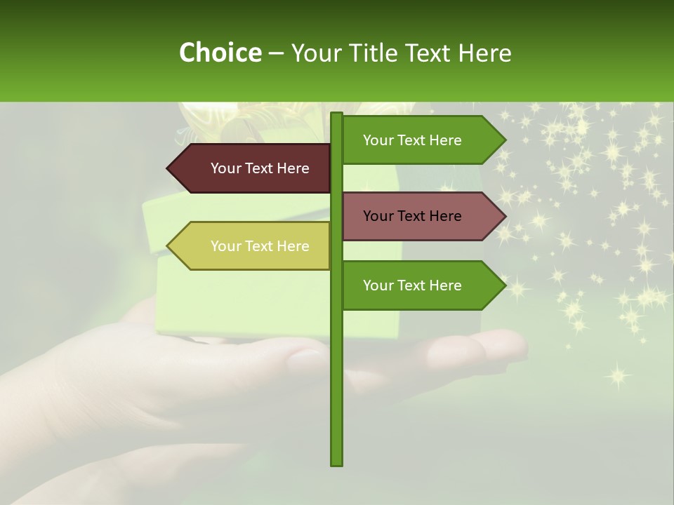 Electric Part Air PowerPoint Template