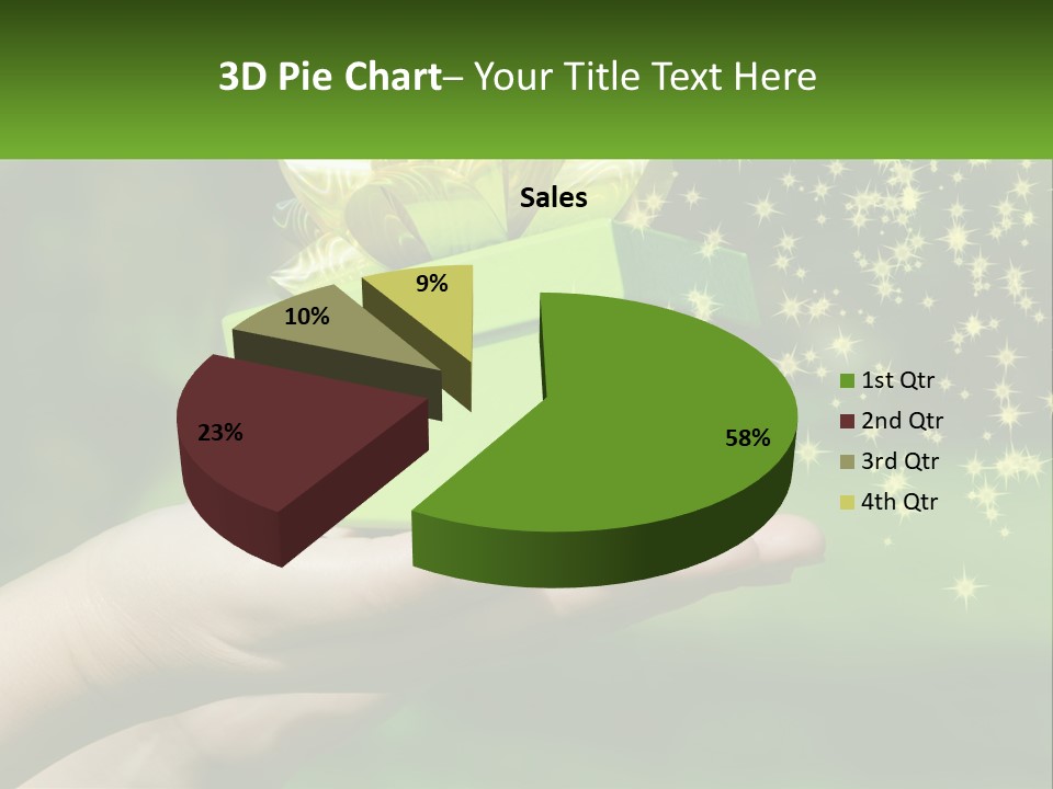 Electric Part Air PowerPoint Template