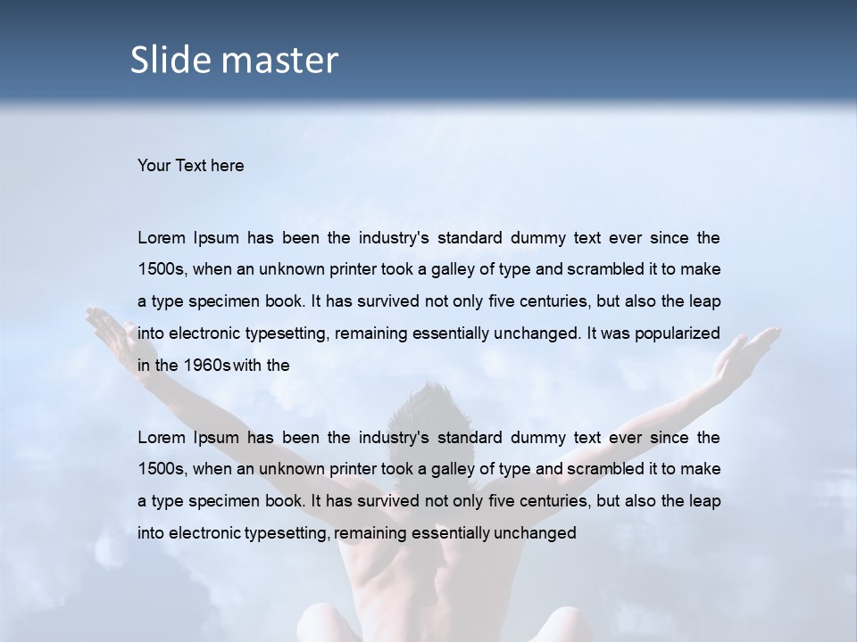 System Electric Part PowerPoint Template