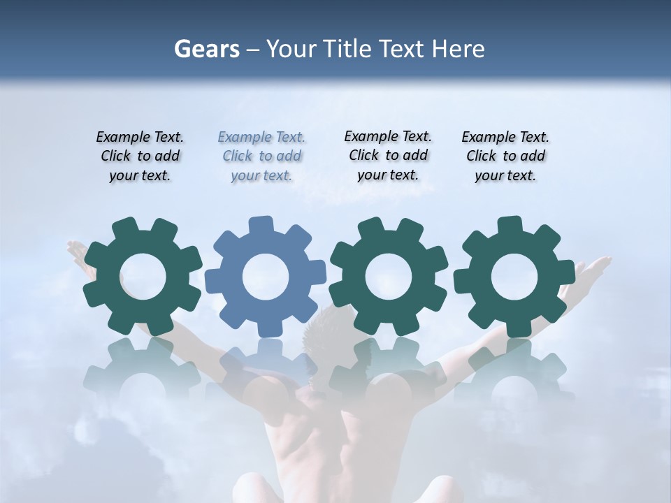 System Electric Part PowerPoint Template