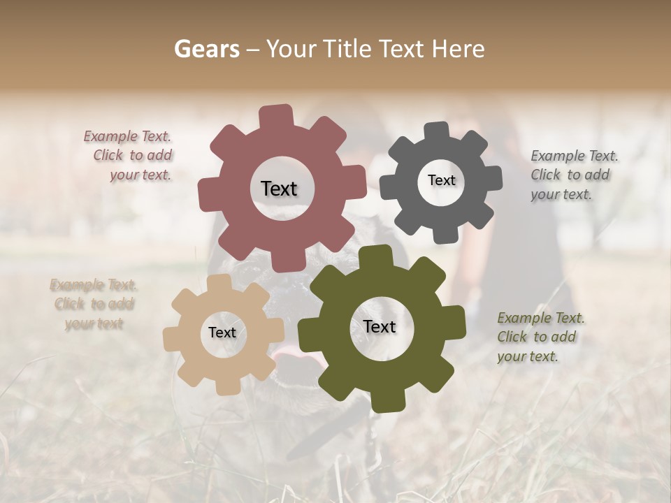 Industry Electricity System PowerPoint Template