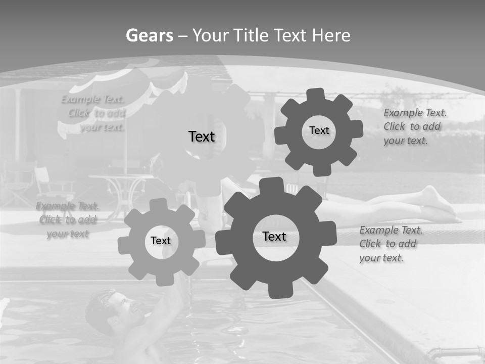 Conditioner House Part PowerPoint Template