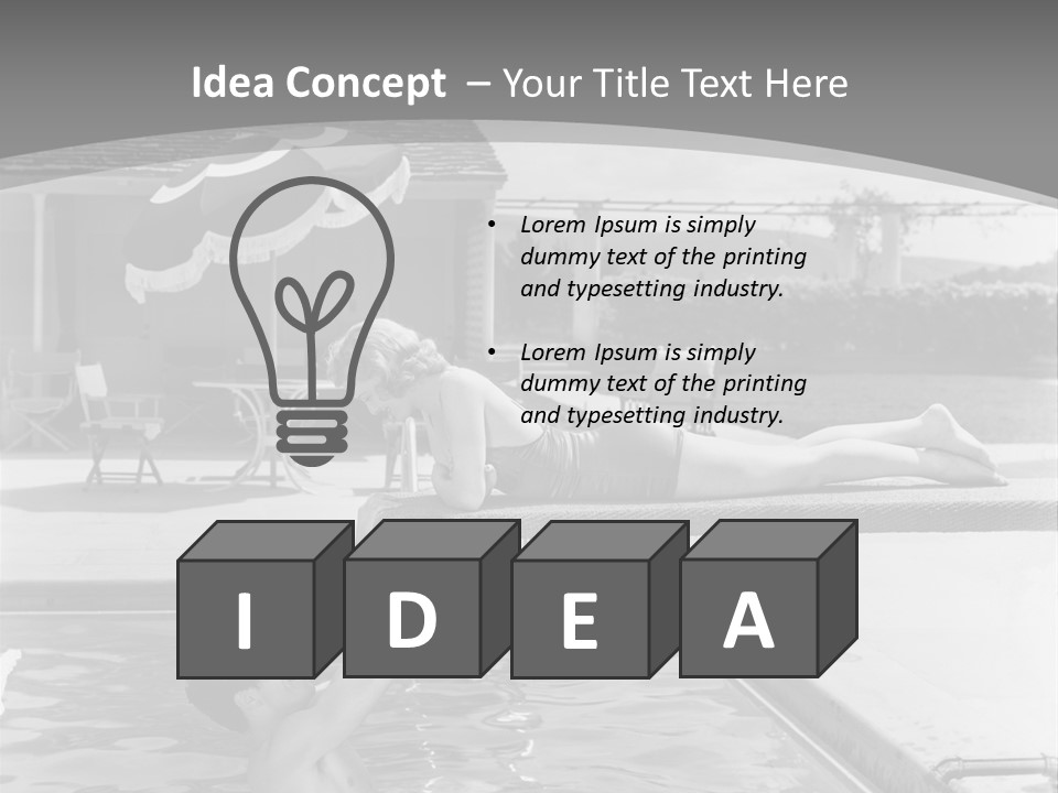 Conditioner House Part PowerPoint Template