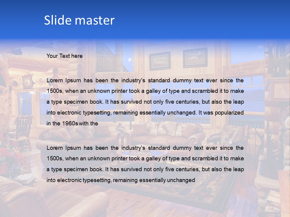Power Electricity Conditioner PowerPoint Template