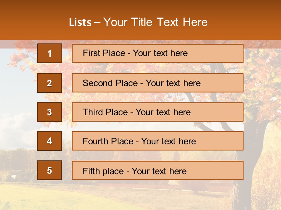 Electricity Temperature Power PowerPoint Template