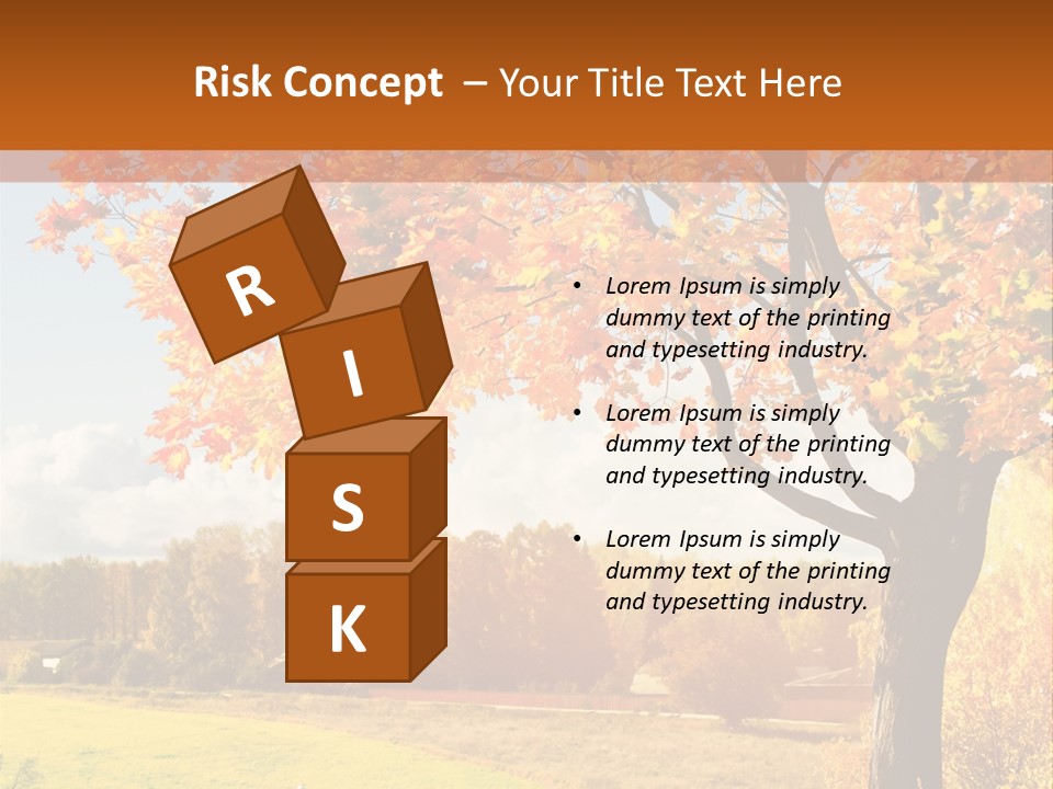 Electricity Temperature Power PowerPoint Template