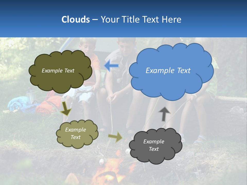 House Power White PowerPoint Template