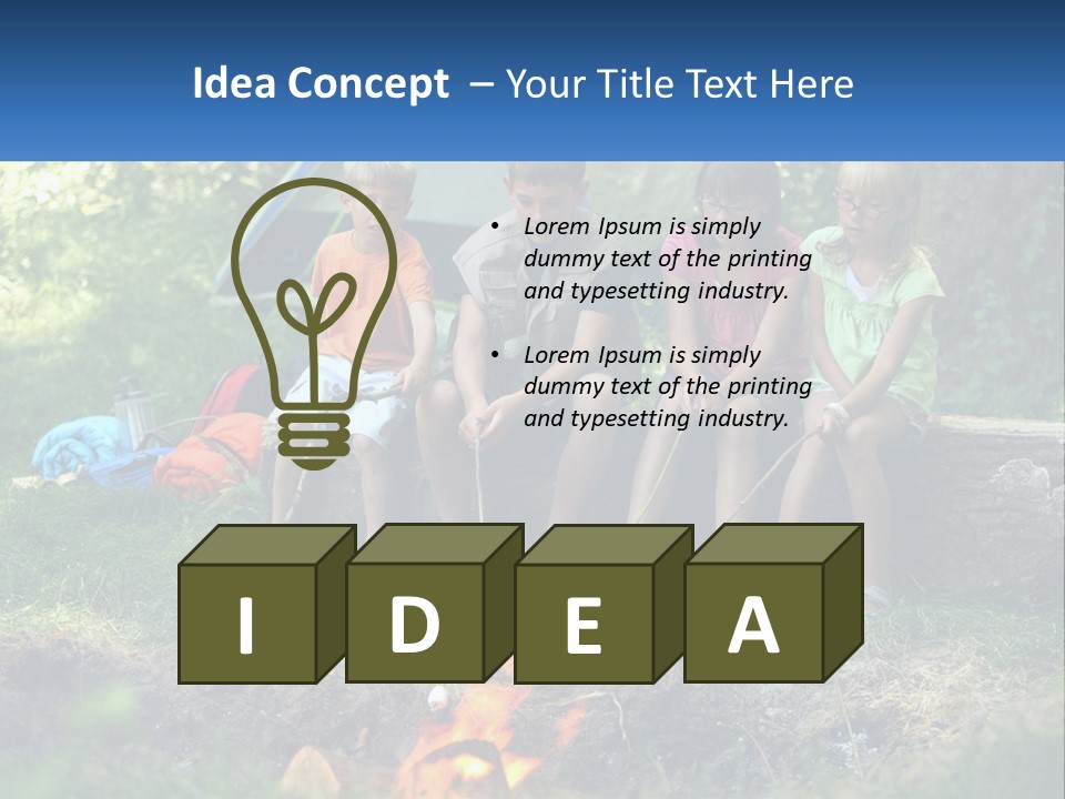 House Power White PowerPoint Template