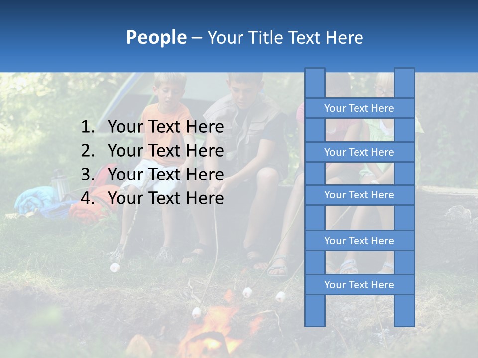 House Power White PowerPoint Template