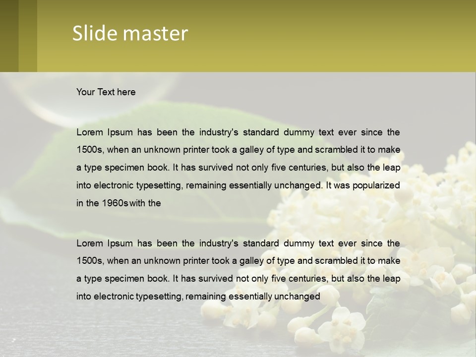 White Unit Air PowerPoint Template