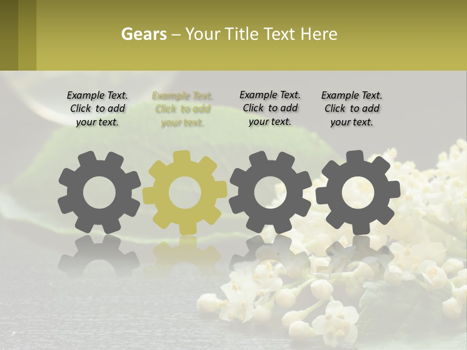 White Unit Air PowerPoint Template