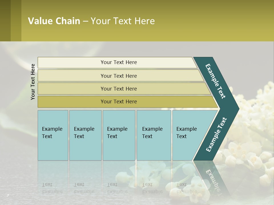 White Unit Air PowerPoint Template