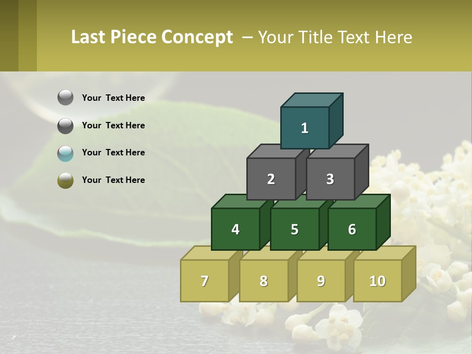 White Unit Air PowerPoint Template