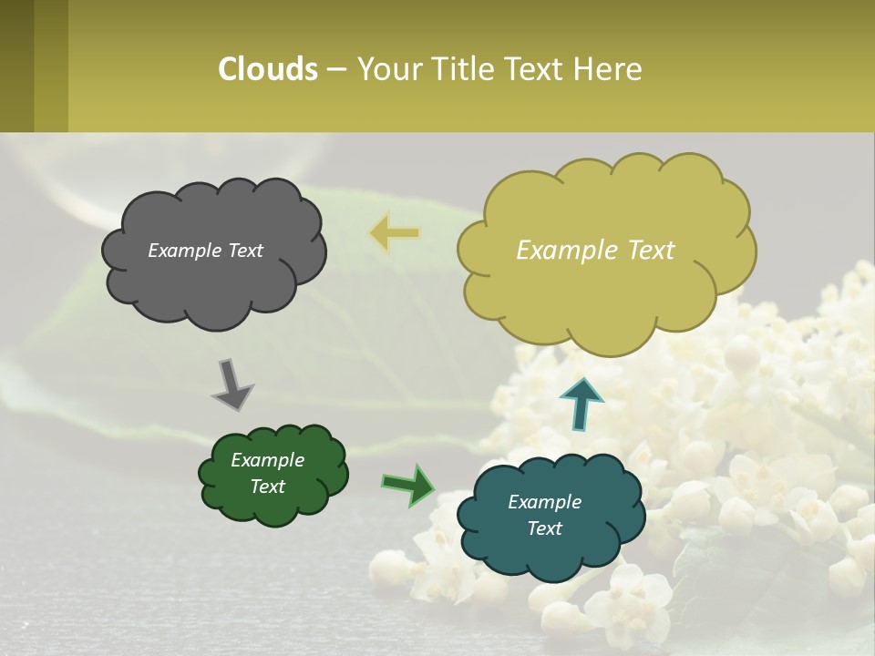 White Unit Air PowerPoint Template