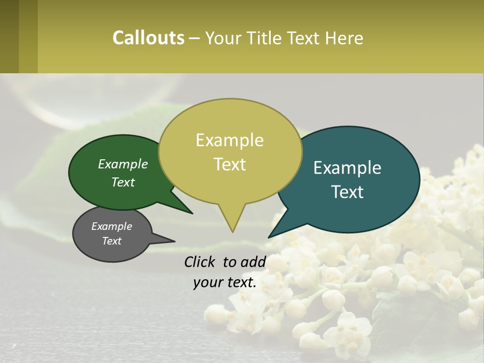 White Unit Air PowerPoint Template