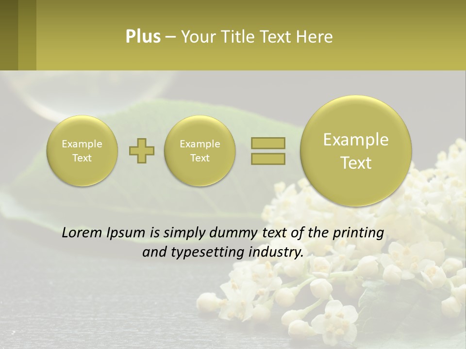 White Unit Air PowerPoint Template