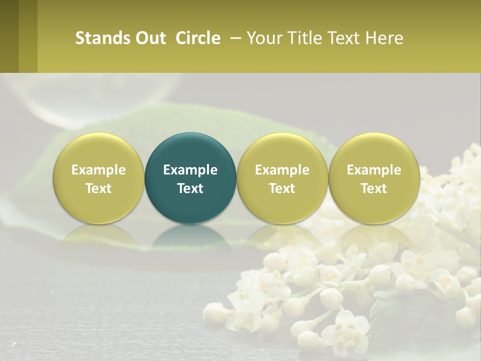 White Unit Air PowerPoint Template