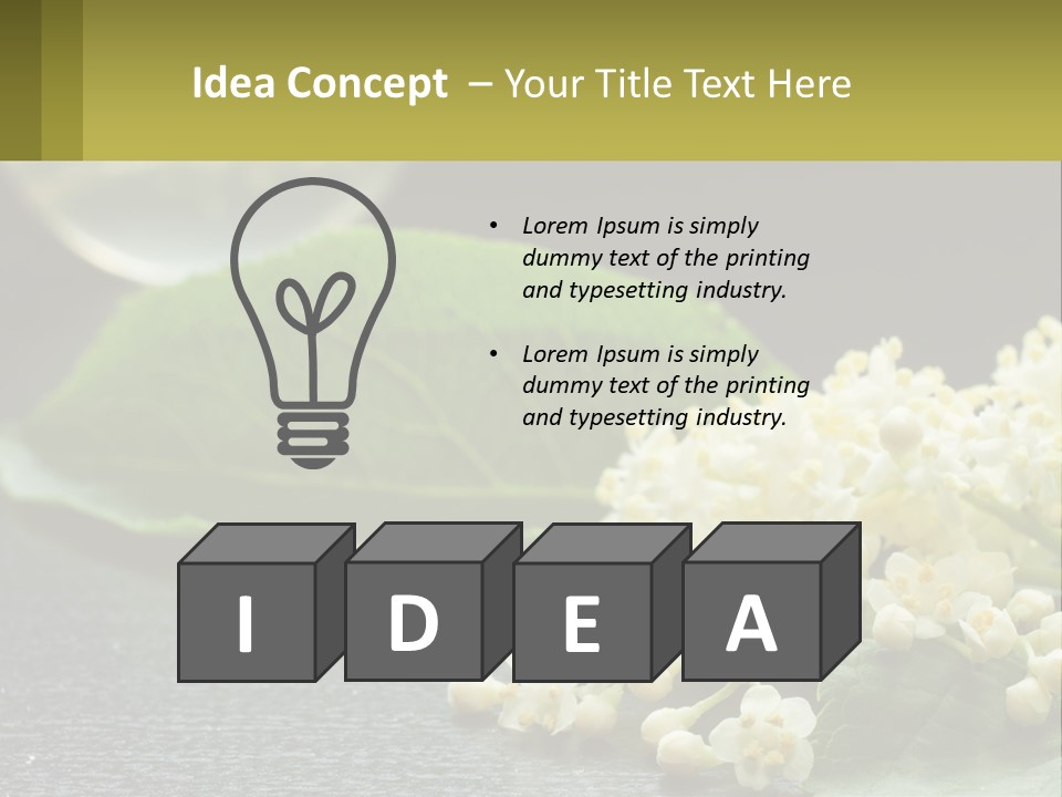 White Unit Air PowerPoint Template