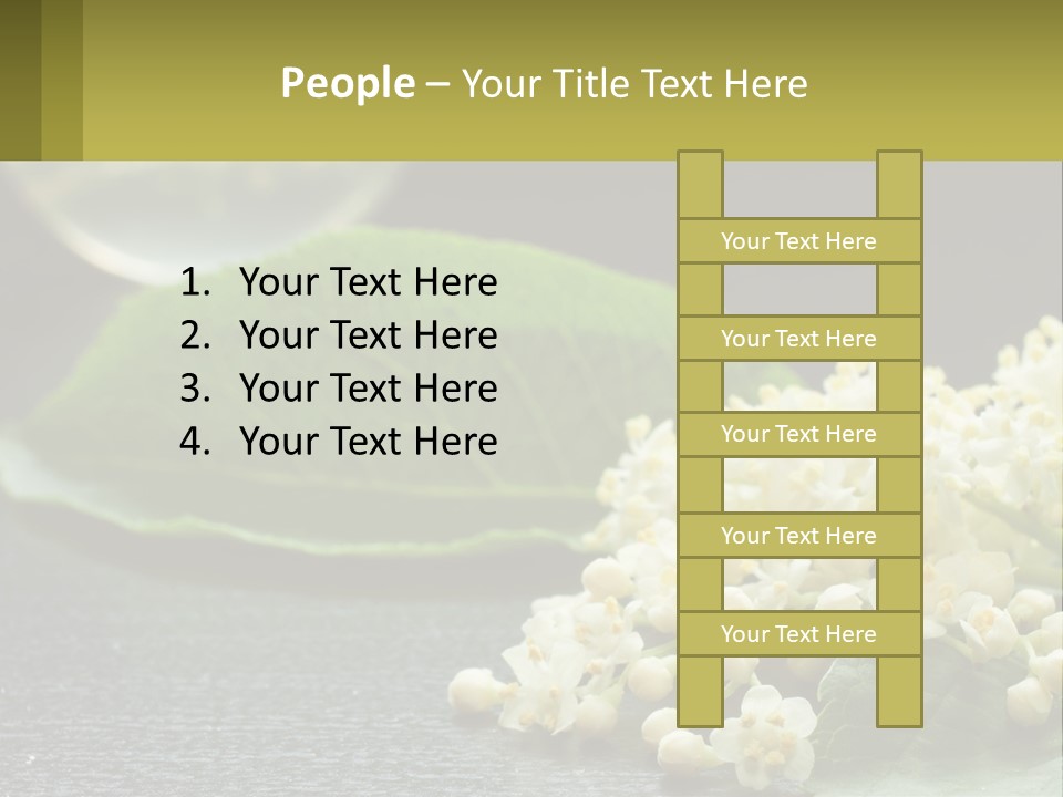 White Unit Air PowerPoint Template