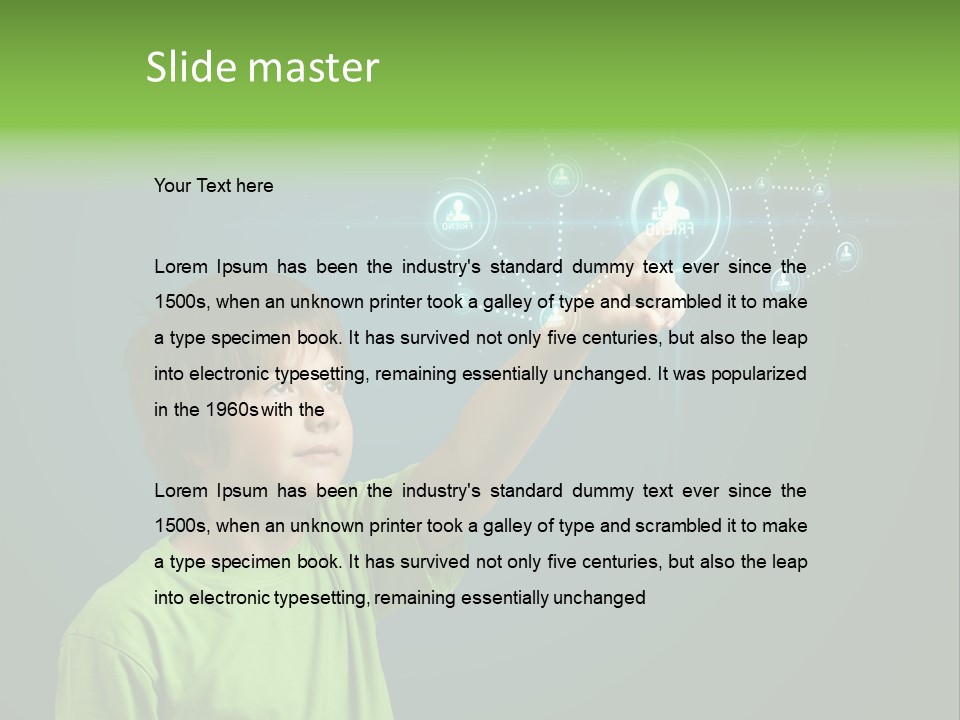 Conditioner Energy Remote PowerPoint Template