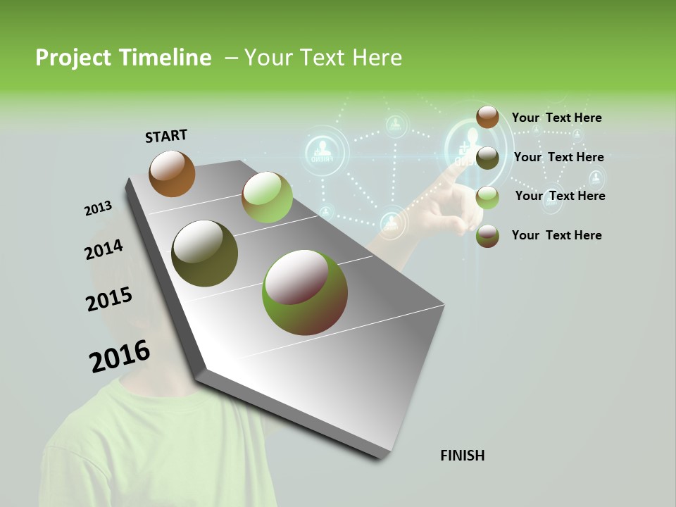 Conditioner Energy Remote PowerPoint Template