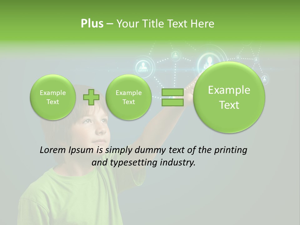 Conditioner Energy Remote PowerPoint Template