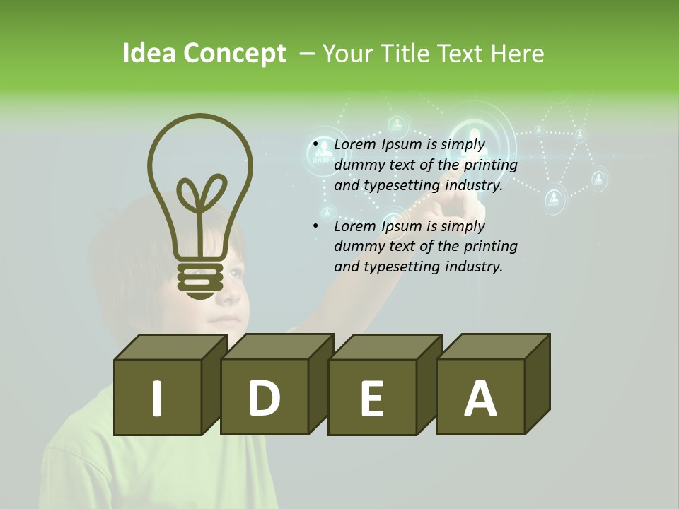 Conditioner Energy Remote PowerPoint Template