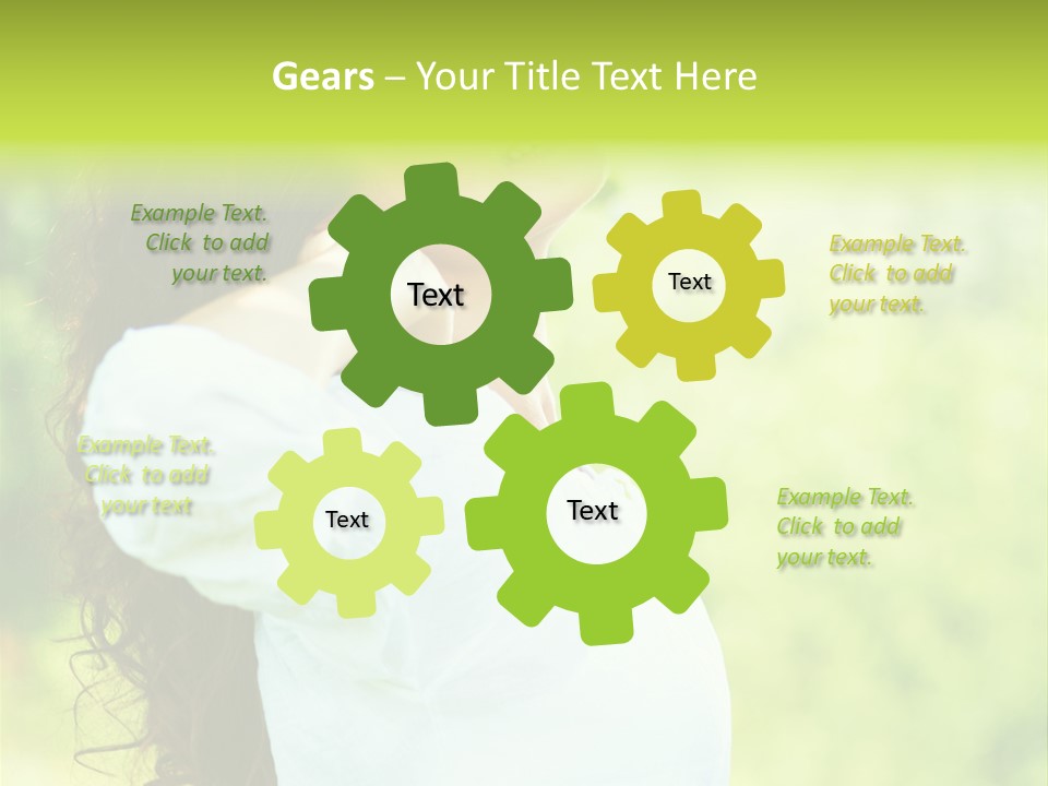 Electricity Cold Supply PowerPoint Template