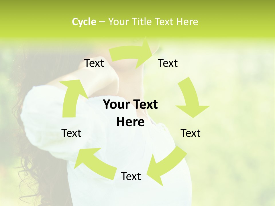 Electricity Cold Supply PowerPoint Template