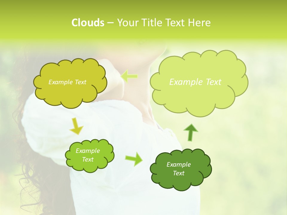 Electricity Cold Supply PowerPoint Template