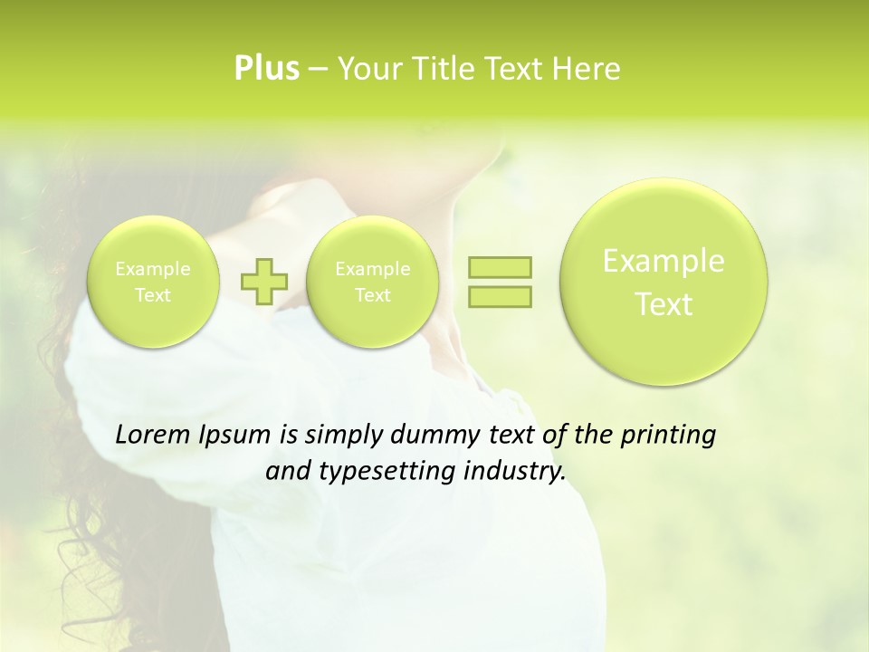 Electricity Cold Supply PowerPoint Template