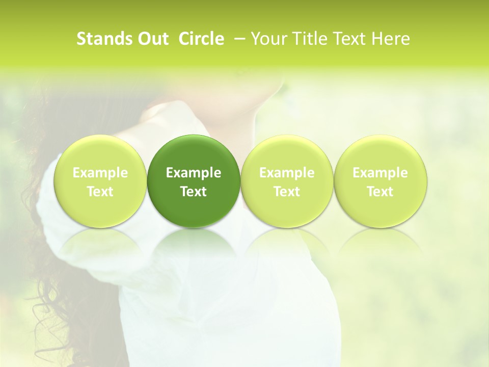 Electricity Cold Supply PowerPoint Template