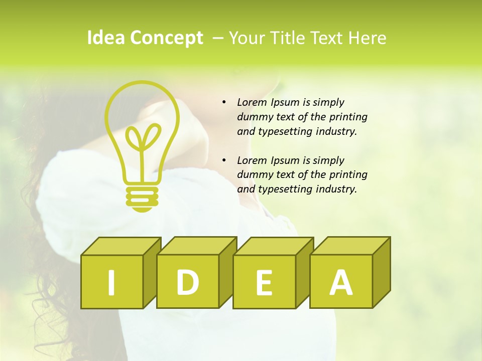 Electricity Cold Supply PowerPoint Template