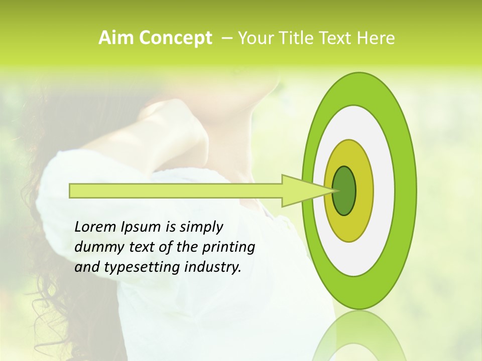 Electricity Cold Supply PowerPoint Template